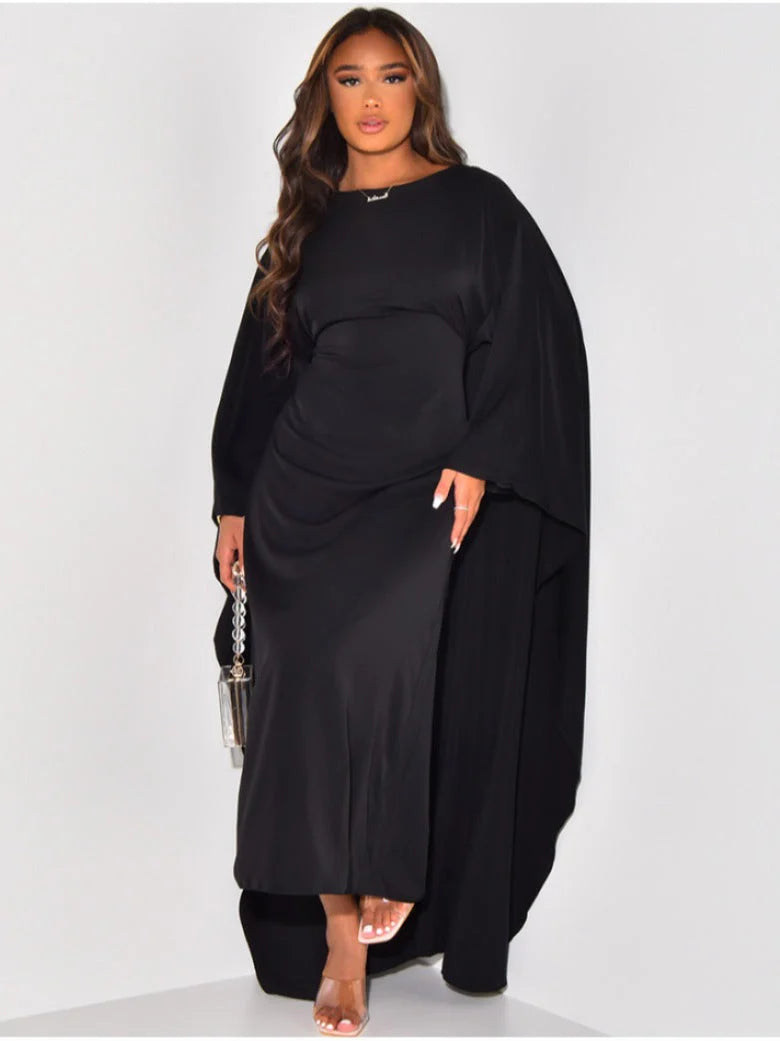 Robe Abaya luxueuse en satin