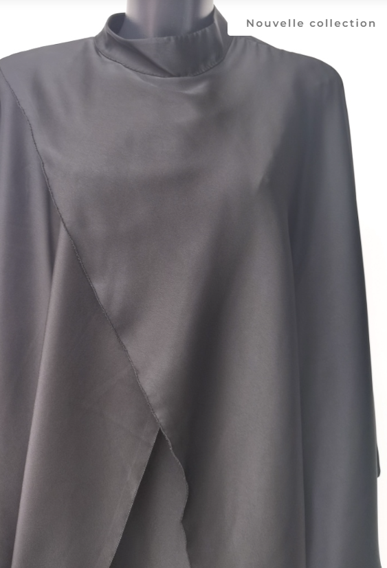 L'Ensemble Robe Pancho satinée