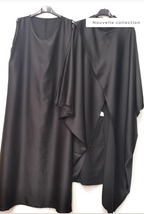 L'Ensemble Robe Pancho satinée