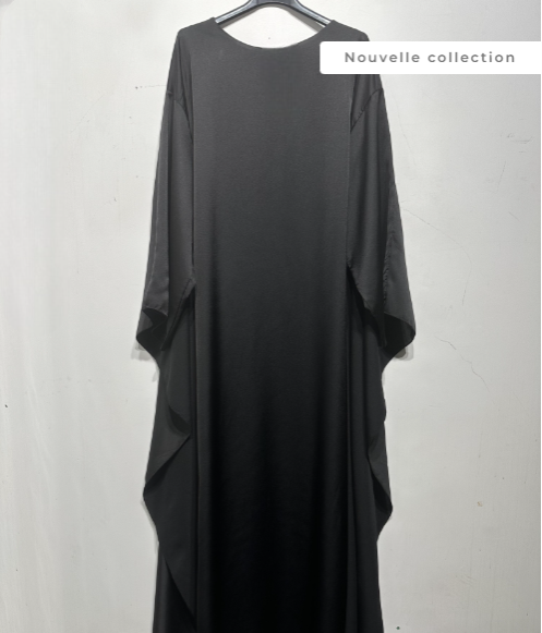 Robe Abaya luxueuse en satin