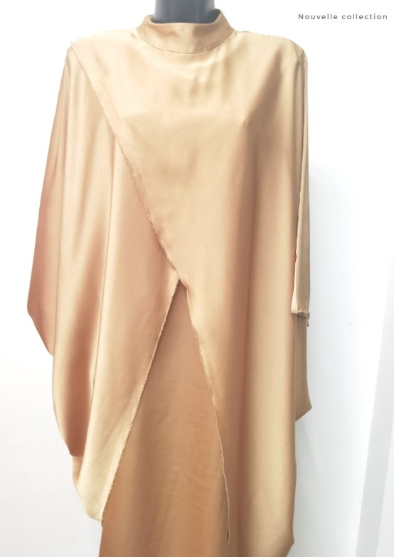 L'Ensemble Robe Pancho satinée