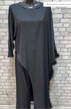 Ensemble Haut avec Fourrure Latérale