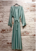 Robe abaya satin