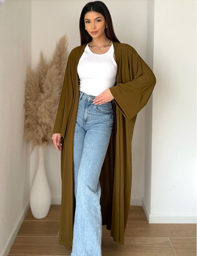 Gilet Kimono Manche large
