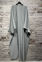Kimono abaya long à manches longues