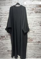 Kimono abaya long à manches longues