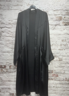 Kimono en Satin à Manches Longues