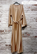 Robe abaya satin