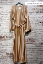 Robe abaya satin
