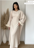 Robe Nnallys à Plumes