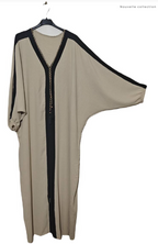 Abaya  Maya avec cordon