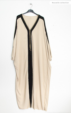 Abaya  Maya avec cordon