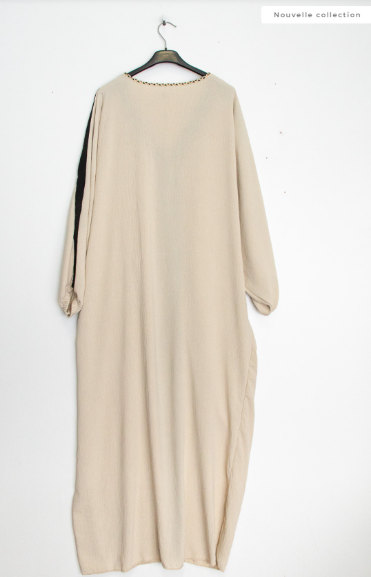 Abaya  Maya avec cordon