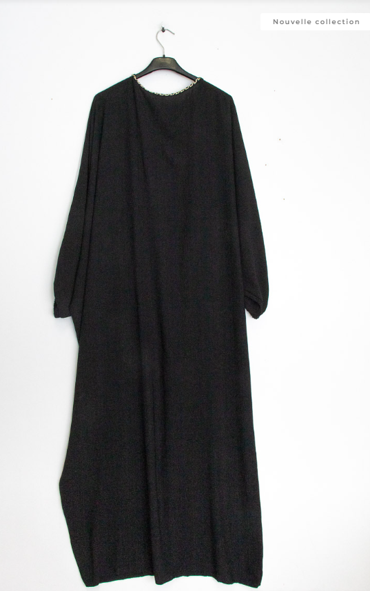 Abaya  Maya avec cordon