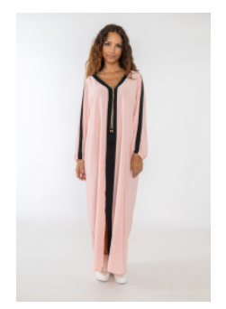 Abaya  Maya avec cordon